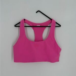 Kith Workout Set Alex Sports Bra & Biker Shorts In Ultra Pink